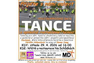 Mezinárodní den tance 2026 Tlučná 29. 4. 2026